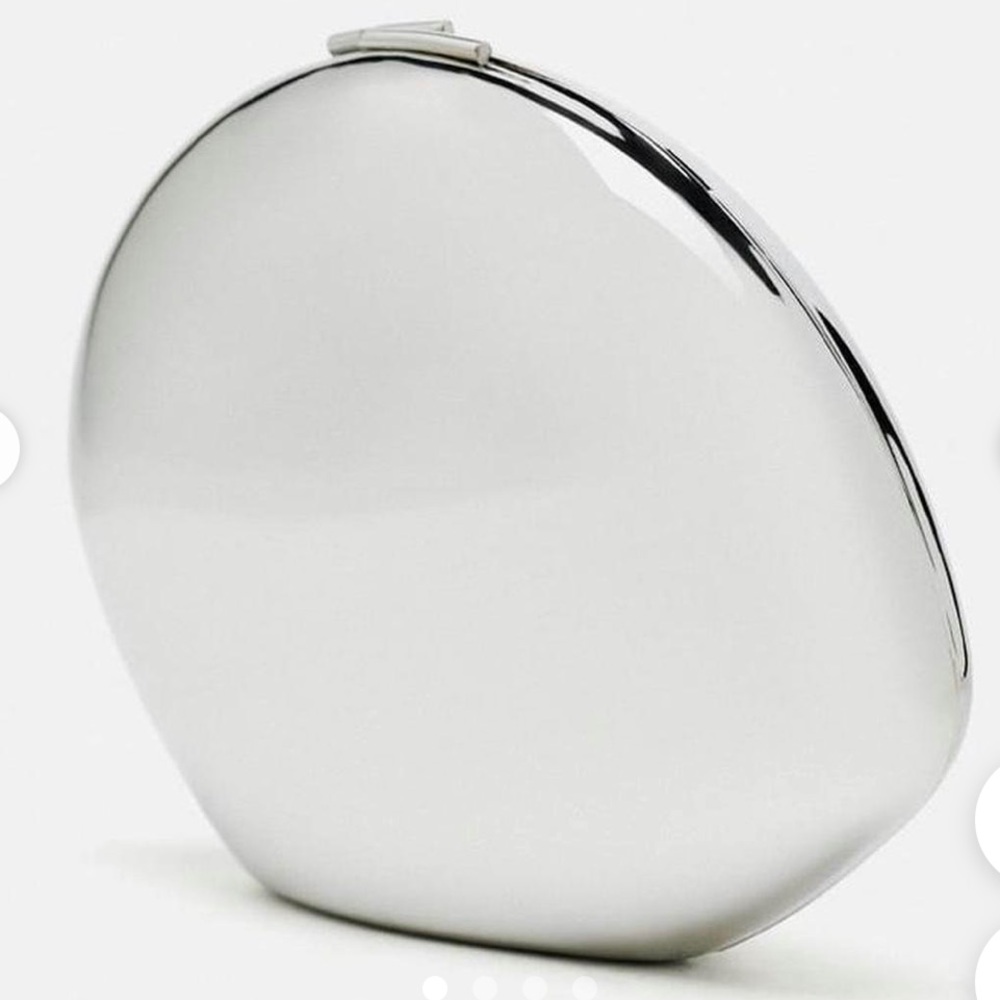 Elegant Silver Clutch